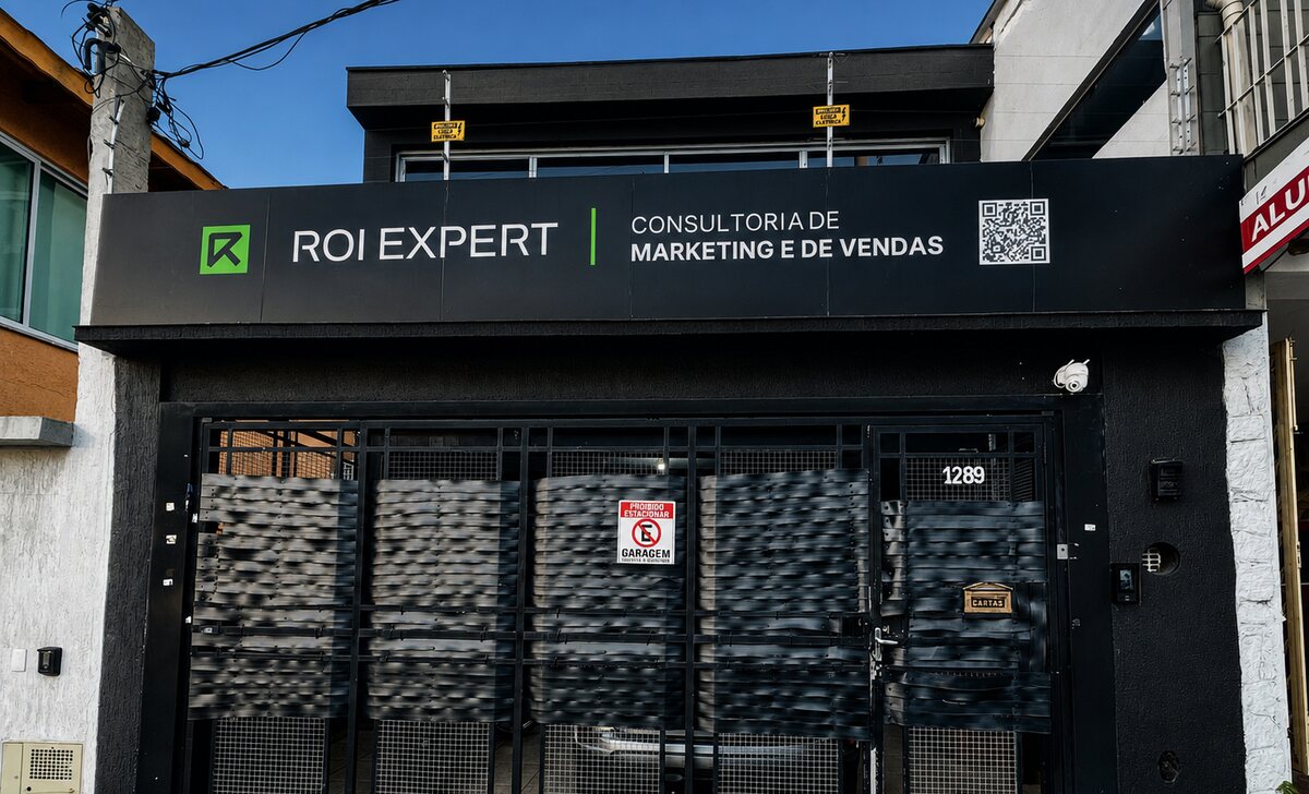 Fachada da sede do Grupo Rivok Expert em São Paulo